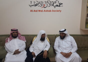 زيارة فضيلة الشيخ/ عبد الله عبد العزيز السلامة