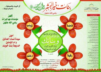 بنات خير البشر محمد رسول الله صلى الله عليه وسلم