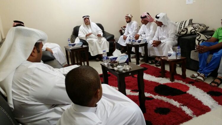 اللقاء التربوي لشباب الآل الأصحاب مع الشيخ مبارك المضحى